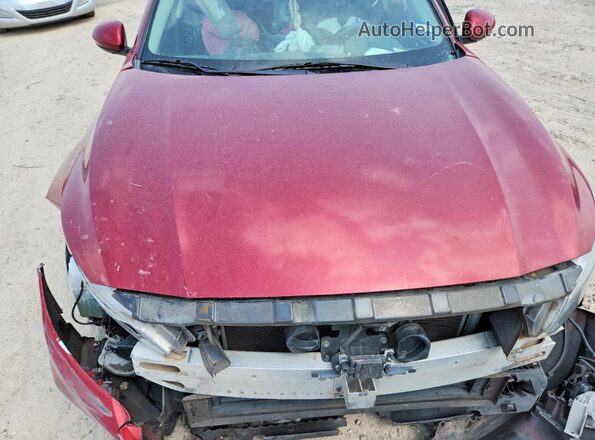 1N4BL4DV5KC146835 2019 NISSAN ALTIMA Красный Вид задней части салона