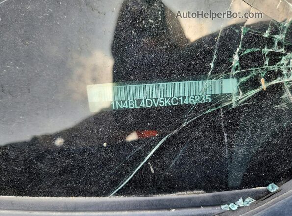 1N4BL4DV5KC146835 2019 NISSAN ALTIMA Красный Вид подкапотного пространства