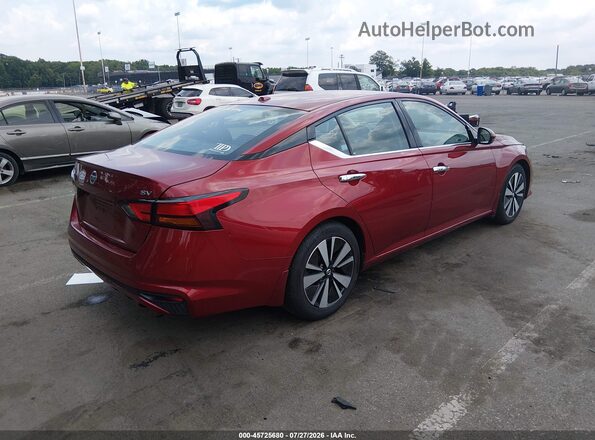 1N4BL4DV5KC165238 2019 NISSAN ALTIMA Red Задня права чверть
