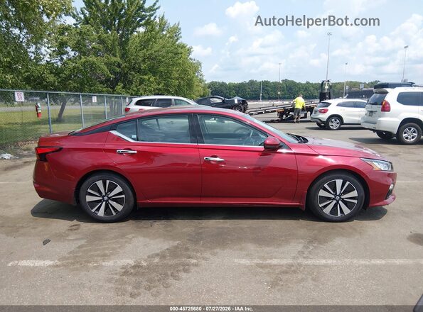 1N4BL4DV5KC165238 2019 NISSAN ALTIMA Red Вид задньої частини салону
