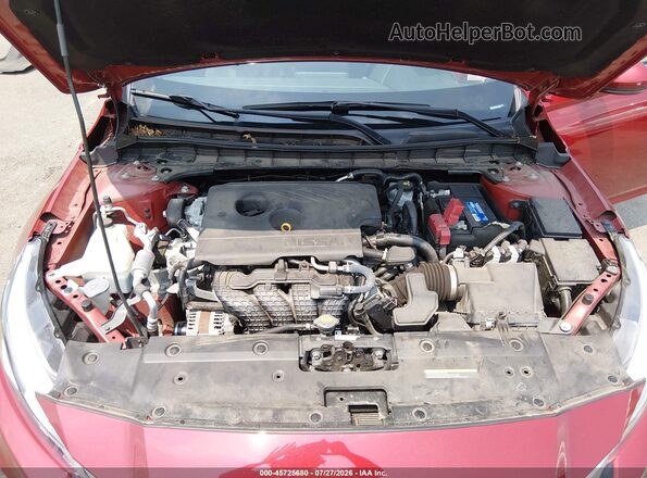 1N4BL4DV5KC165238 2019 NISSAN ALTIMA Red Вид ззаду