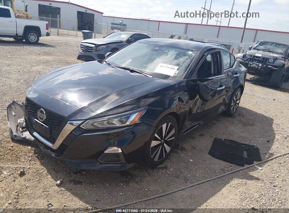 1N4BL4DV5MN388273 2021 NISSAN ALTIMA Black Vista tres cuartos delantera izquierda