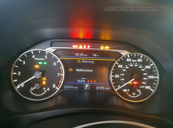 1N4BL4DV5PN353463 2023 NISSAN ALTIMA Silver ხელსაწყოთა პანელის ხედი