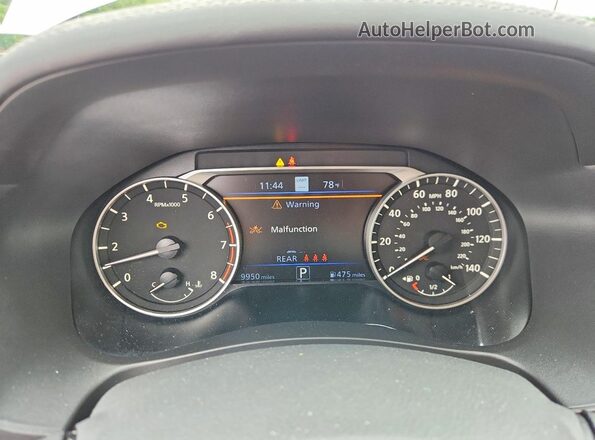 1N4BL4DV5RN300166 2024 NISSAN ALTIMA Серебряный Вид щитка приборов