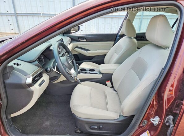 1N4BL4DV5SN300433 2025 NISSAN ALTIMA Maroon Front interior view