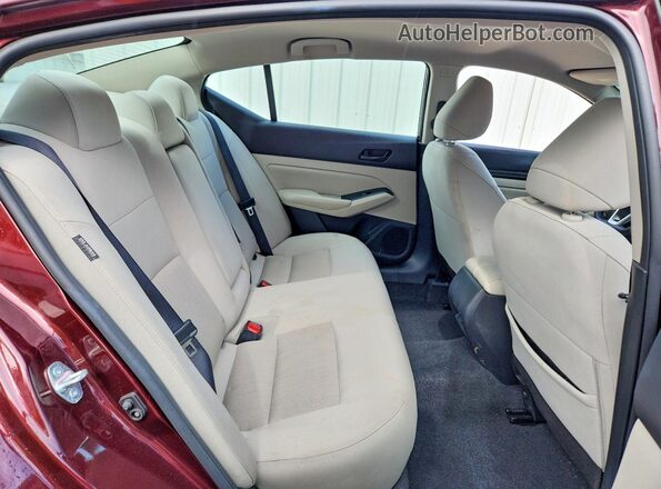 1N4BL4DV5SN300433 2025 NISSAN ALTIMA Maroon Rear seats view