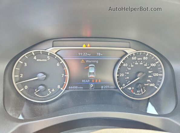 1N4BL4DV5SN305308 2025 NISSAN ALTIMA Maroon Սարքավորումների վահանակի տեսք