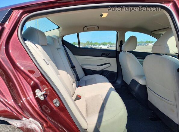 1N4BL4DV5SN305308 2025 NISSAN ALTIMA Maroon Հետևի նստատեղերի տեսք