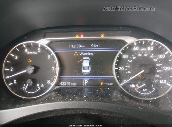 1N4BL4DV5SN372071 2025 NISSAN ALTIMA Белый Вид задних сидений