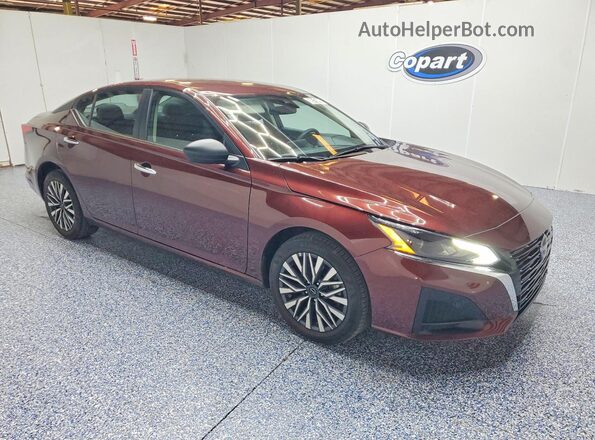 1N4BL4DV5SN374628 2025 NISSAN ALTIMA Burgundy Передня права чверть