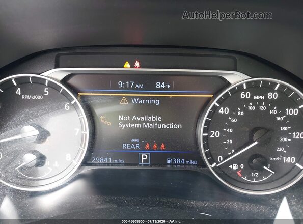1N4BL4DV5SN379389 2025 NISSAN ALTIMA Silver უკანა სავარძლების ხედი