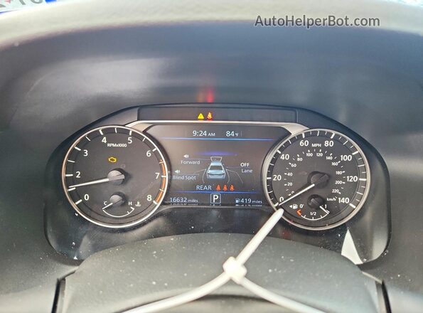 1N4BL4DV5TN319260 2026 NISSAN ALTIMA Silver Widok zestawu wskaźników