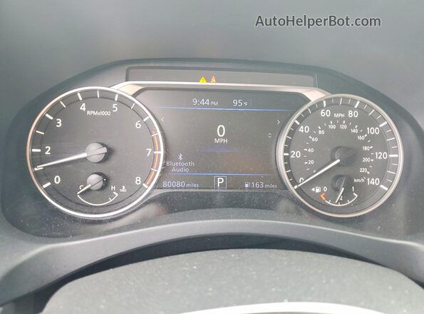 1N4BL4DV6MN417618 2021 NISSAN ALTIMA Black Vista del cuadro de instrumentos