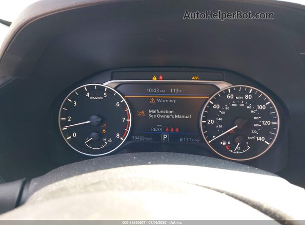 1N4BL4DV6PN339040 2023 NISSAN ALTIMA Черный Вид задних сидений