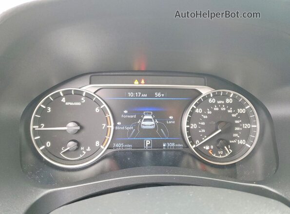 1N4BL4DV6SN388585 2025 NISSAN ALTIMA Gray Սարքավորումների վահանակի տեսք