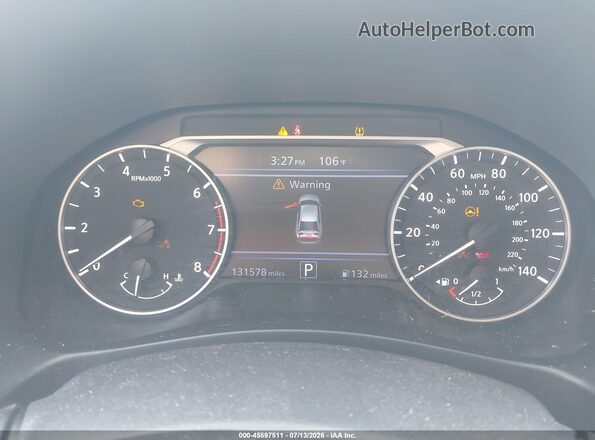 1N4BL4DV7MN363200 2021 NISSAN ALTIMA Gray Vista de los asientos traseros
