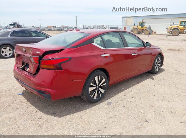 1N4BL4DV7MN390316 2021 NISSAN ALTIMA Red უკანა მარჯვენა