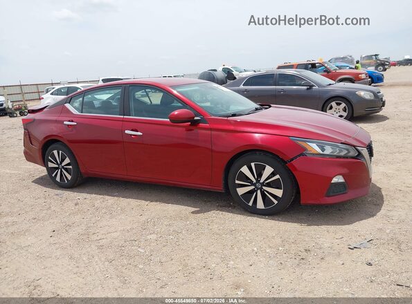 1N4BL4DV7MN390316 2021 NISSAN ALTIMA Red უკანა სალონის ხედი