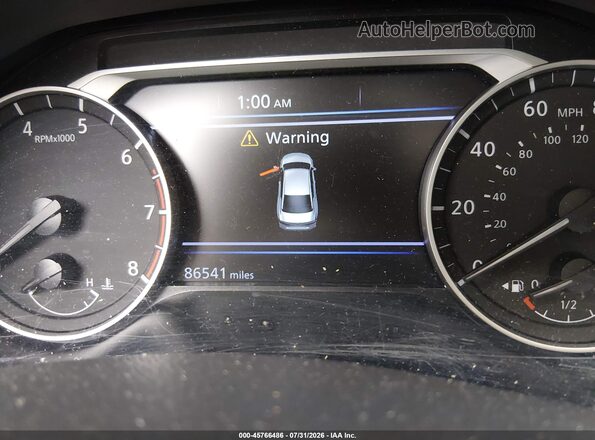 1N4BL4DV7NN318355 2022 NISSAN ALTIMA Black Vista de los asientos traseros