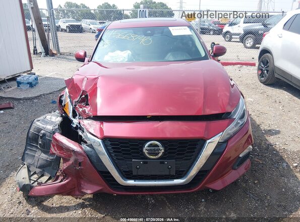 1N4BL4DV7NN367720 2022 NISSAN ALTIMA Red Вид щитка приладів