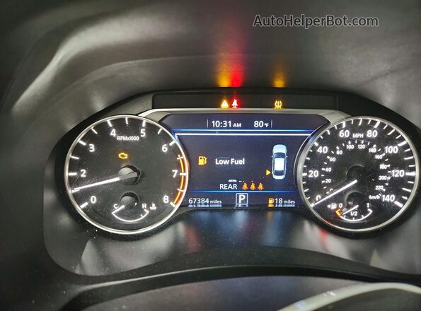 1N4BL4DV7PN307939 2023 NISSAN ALTIMA Silver Սարքավորումների վահանակի տեսք