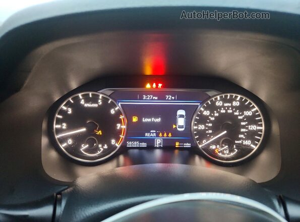 1N4BL4DV7PN310775 2023 NISSAN ALTIMA Black Vista del cuadro de instrumentos