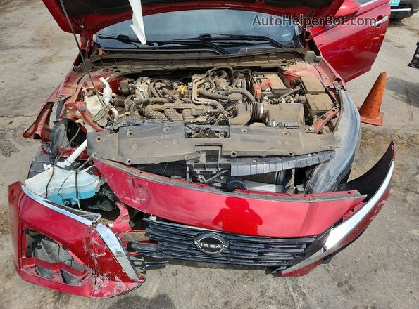 1N4BL4DV7PN325468 2023 NISSAN ALTIMA Темно-бордовый Вид задней части салона