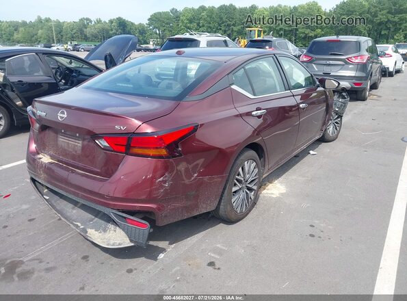 1N4BL4DV7PN346580 2023 NISSAN ALTIMA Maroon Trasero derecho