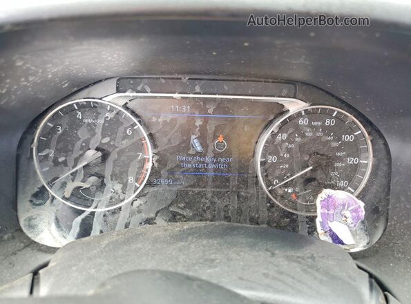 1N4BL4DV7PN361998 2023 NISSAN ALTIMA White Widok zestawu wskaźników