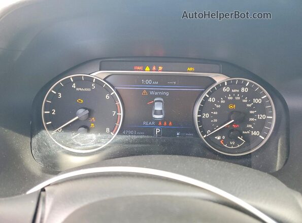 1N4BL4DV7RN410121 2024 NISSAN ALTIMA Silver Սարքավորումների վահանակի տեսք
