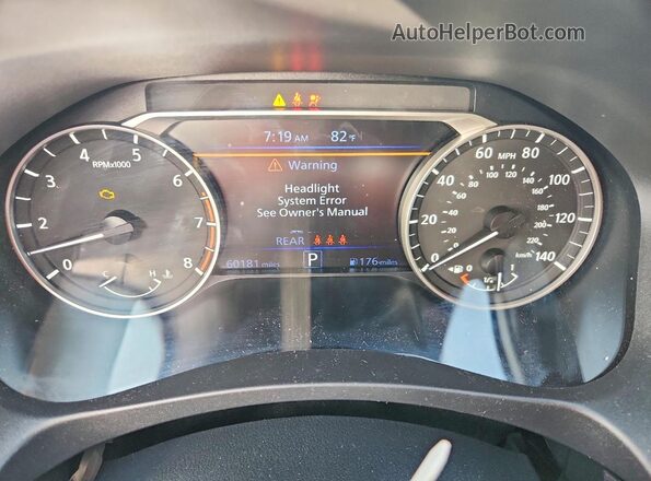 1N4BL4DV7RN429266 2024 NISSAN ALTIMA Серебряный Вид щитка приборов