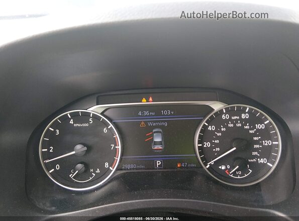 1N4BL4DV7SN341341 2025 NISSAN ALTIMA Gray Հետևի նստատեղերի տեսք