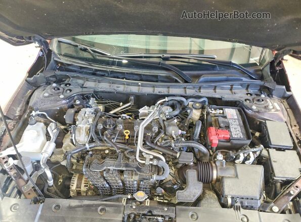 1N4BL4DV7SN407435 2025 NISSAN ALTIMA Burgundy Вид задньої частини салону