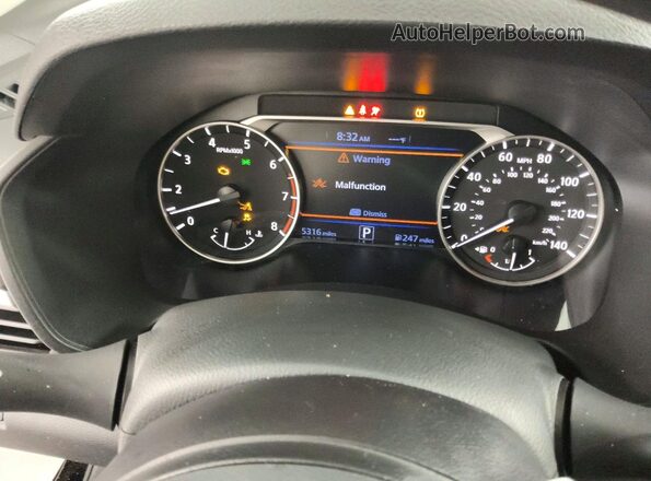 1N4BL4DV7TN320586 2026 NISSAN ALTIMA Black Սարքավորումների վահանակի տեսք