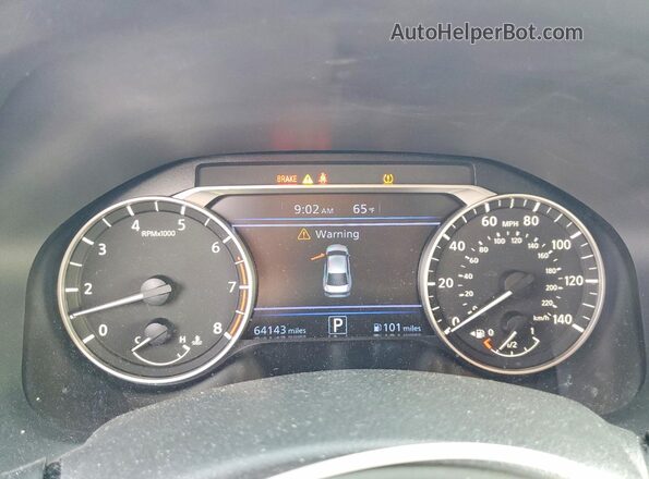 1N4BL4DV8NN331048 2022 NISSAN ALTIMA Silver Widok zestawu wskaźników