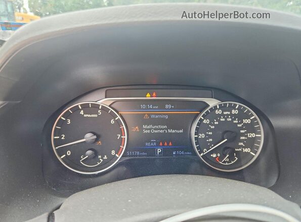 1N4BL4DV8RN312456 2024 NISSAN ALTIMA Серый Вид щитка приборов