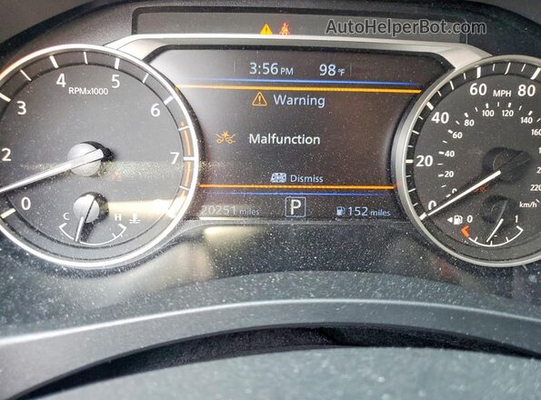 1N4BL4DV8RN415067 2024 NISSAN ALTIMA Черный Вид щитка приборов