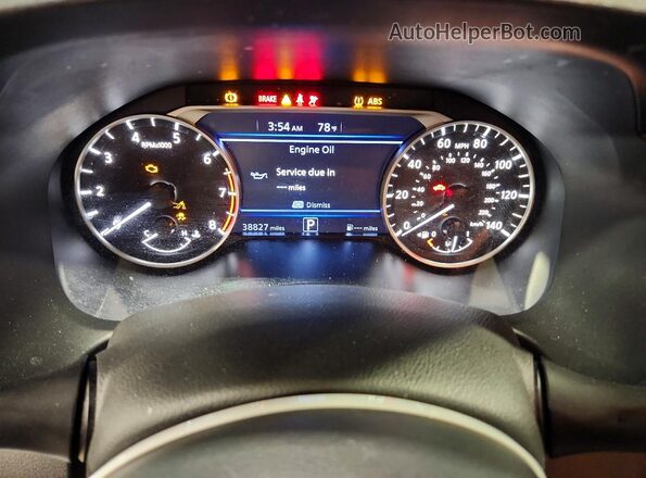 1N4BL4DV9KC148880 2019 NISSAN ALTIMA Silver Vista del cuadro de instrumentos