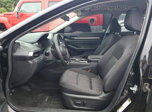 1N4BL4DV9MN336824 2021 NISSAN ALTIMA Black Widok wnętrza z przodu
