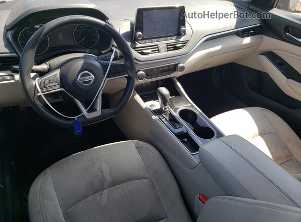 1N4BL4DV9MN363960 2021 NISSAN ALTIMA Black წინა პანელის ხედი