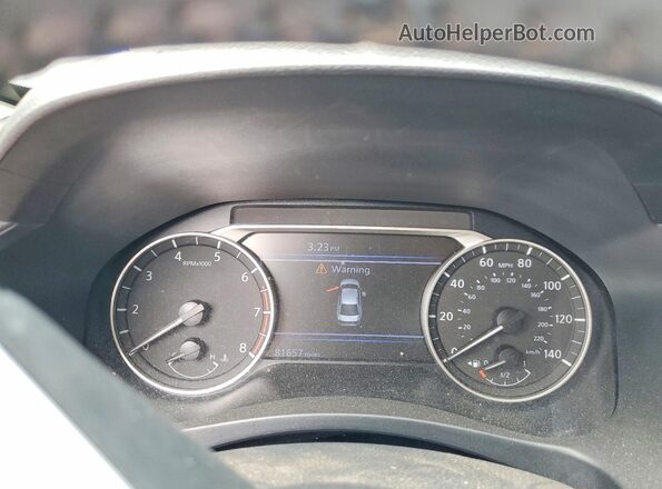 1N4BL4DV9MN407570 2021 NISSAN ALTIMA Черный Вид щитка приборов