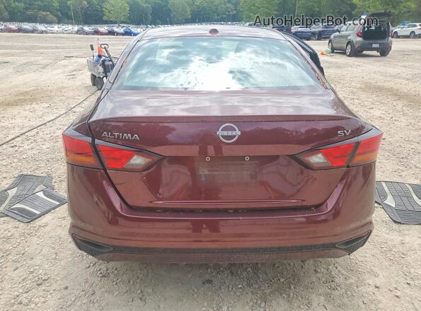 1N4BL4DV9PN320319 2023 NISSAN ALTIMA Burgundy Vista trasera