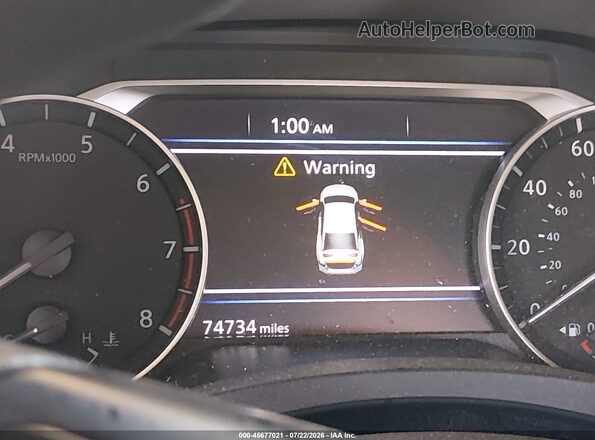 1N4BL4DV9PN353840 2023 NISSAN ALTIMA Серый Панорамный вид салона 360°