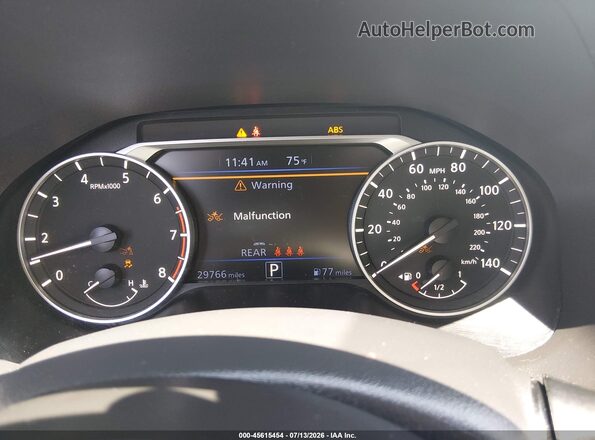 1N4BL4DV9RN357129 2024 NISSAN ALTIMA Белый Вид задних сидений