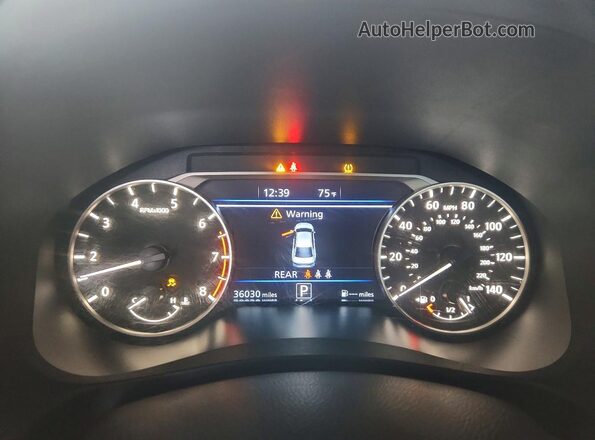 1N4BL4DV9RN392933 2024 NISSAN ALTIMA Серый Вид щитка приборов