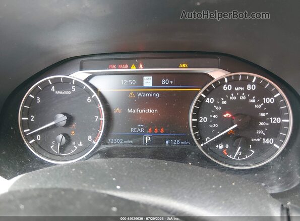 1N4BL4DV9RN409889 2024 NISSAN ALTIMA Gray უკანა სავარძლების ხედი