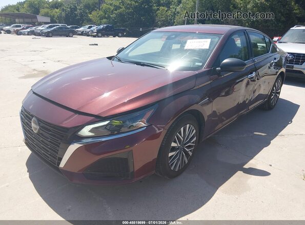 1N4BL4DV9SN326128 2025 NISSAN ALTIMA Burgundy Передня ліва чверть