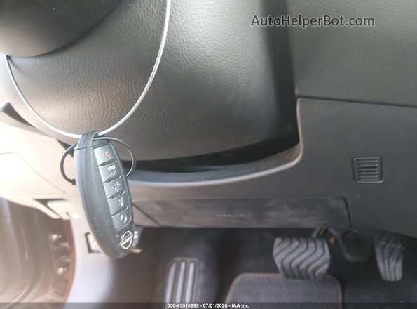 1N4BL4DV9SN326128 2025 NISSAN ALTIMA Burgundy Вид панелі приладів