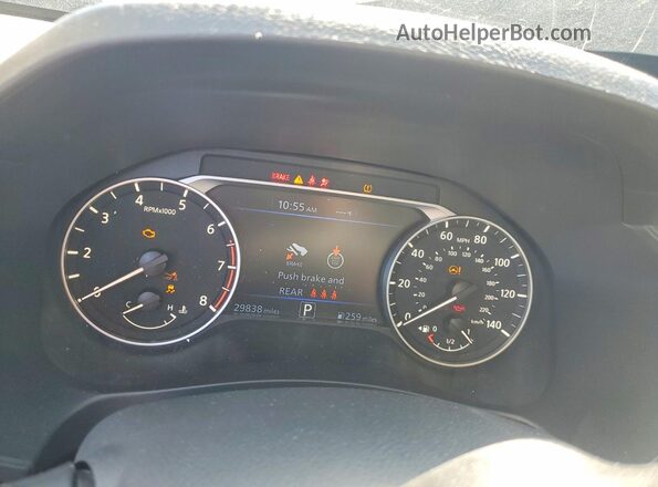 1N4BL4DV9SN376849 2017 NISSAN 300ZX Red Vista del cuadro de instrumentos