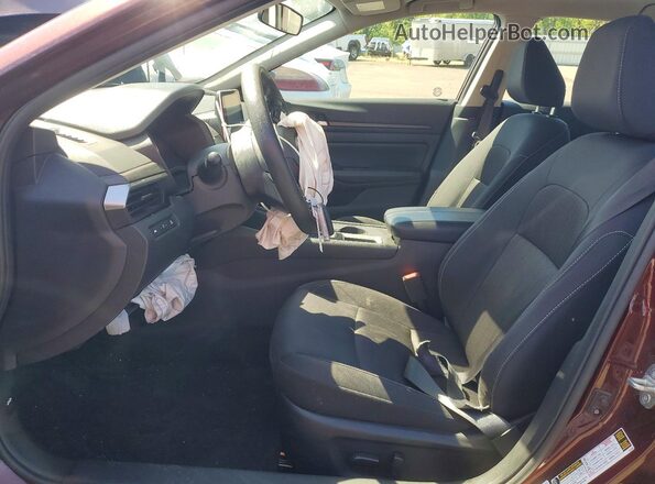 1N4BL4DV9SN376849 2025 NISSAN ALTIMA Red Vista interior delantera